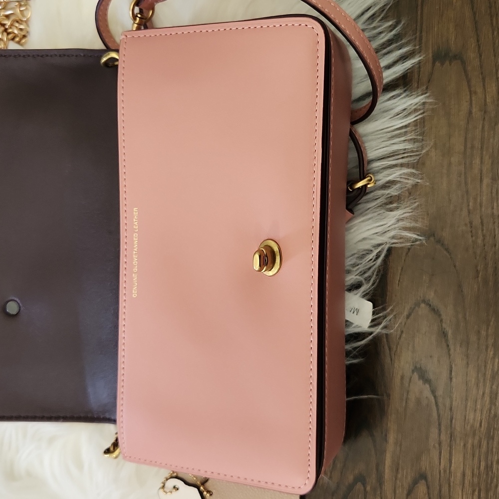 Coach Custom Tea Rose Dinky Peony Pink - Picture 14 of 16